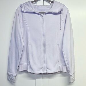 Cozy Women's Lavender Hooded Sweater